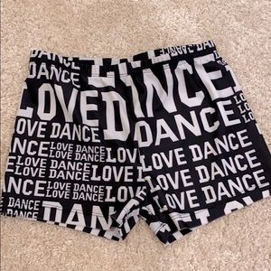 Dance shorts